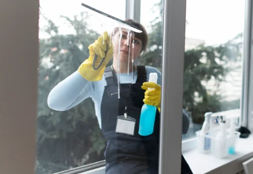 Nettoyage de vitres intérieures et extérieures à Saint-Germain-du-Salembre